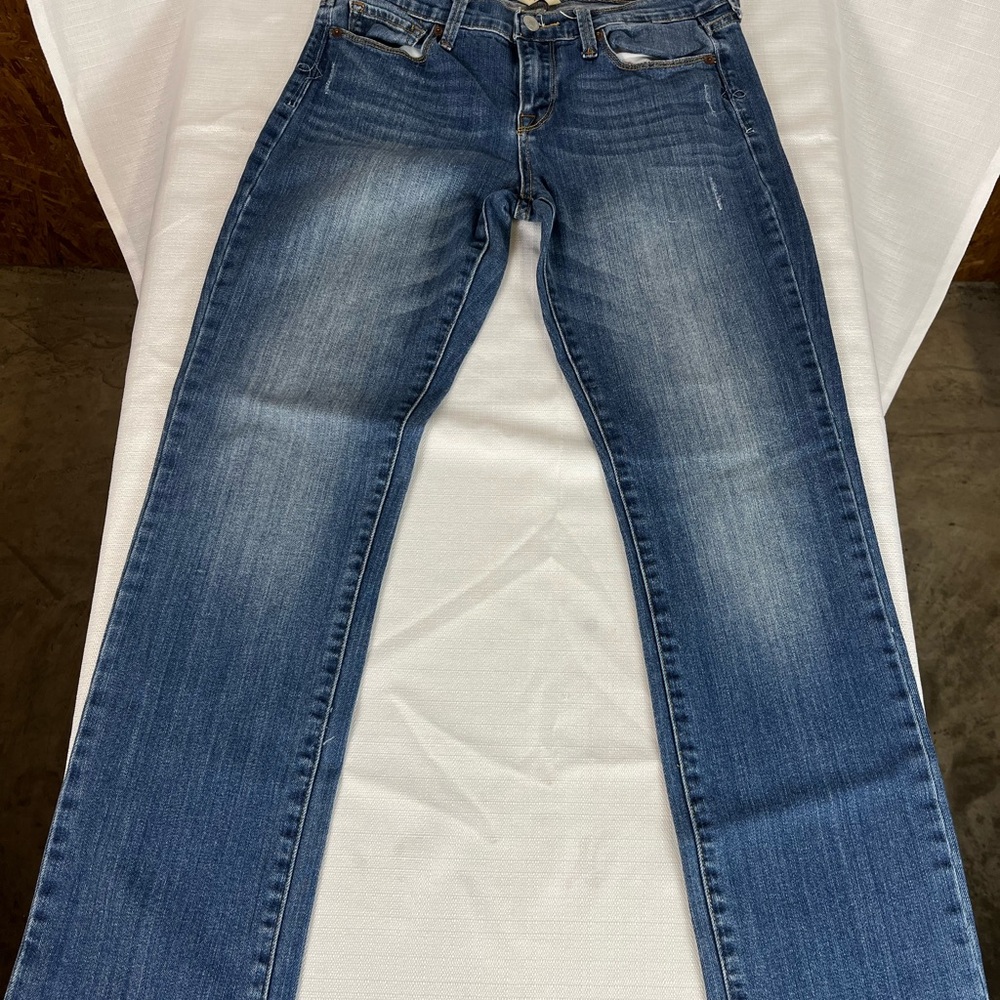 Lucky Brand Sofia Straight Jeans Women 8/29 Medium Wash Stretch Denim